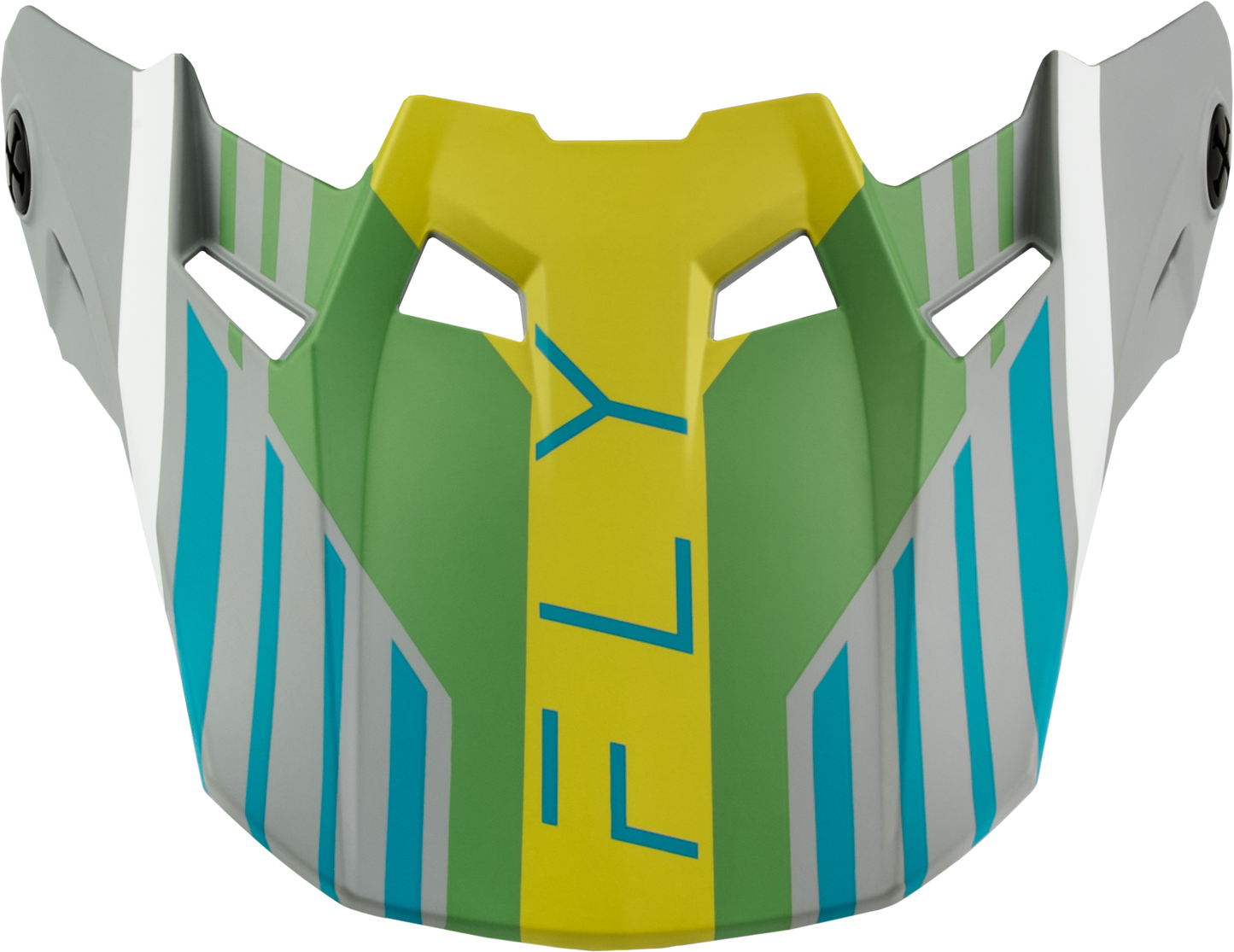 Formula Cc Strike Visor Matte Grey/Green/Teal Xl/2x