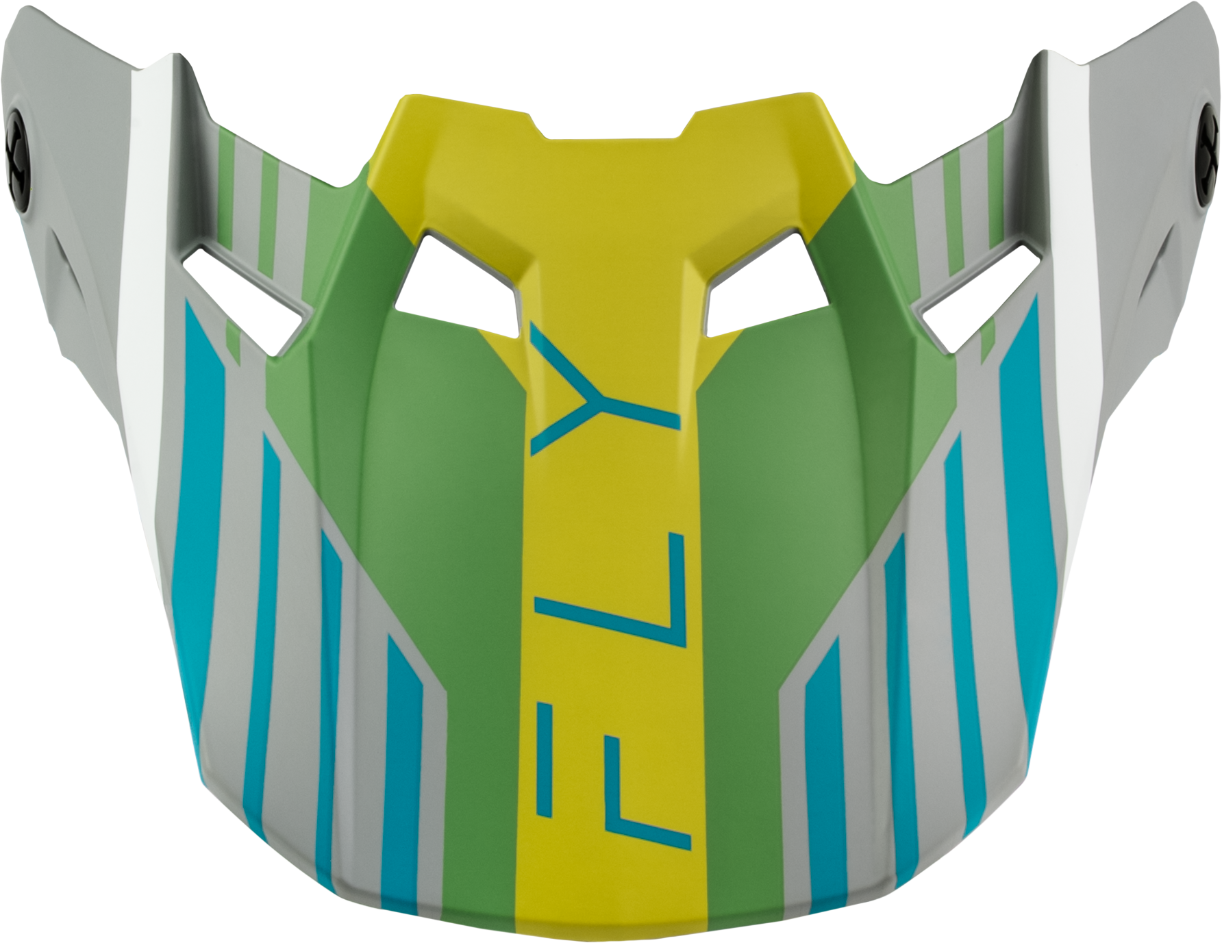 Formula Cc Strike Visor Matte Grey/Green/Teal Md/Lg