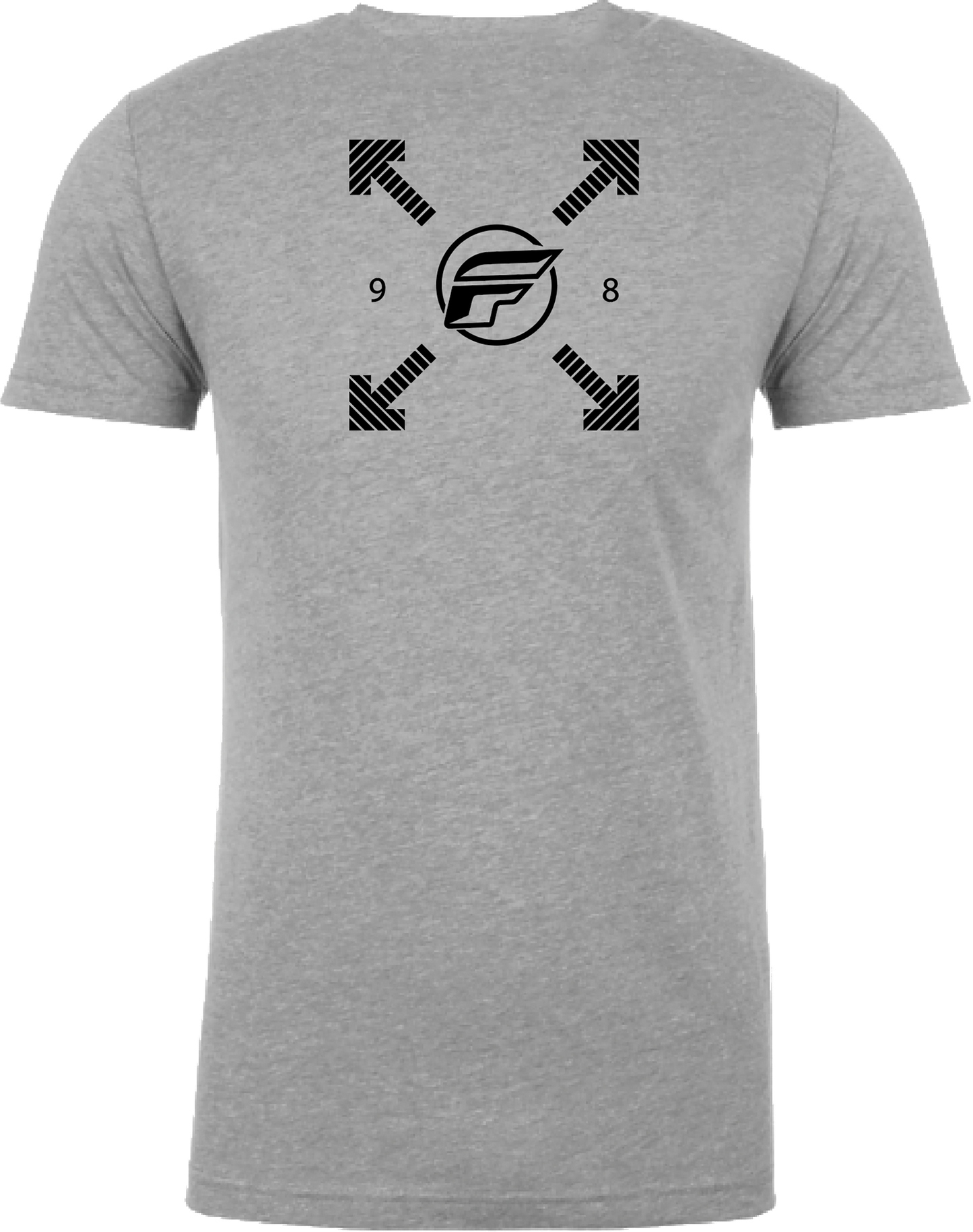 Fly Lost Tee Dark Grey Heather Lg