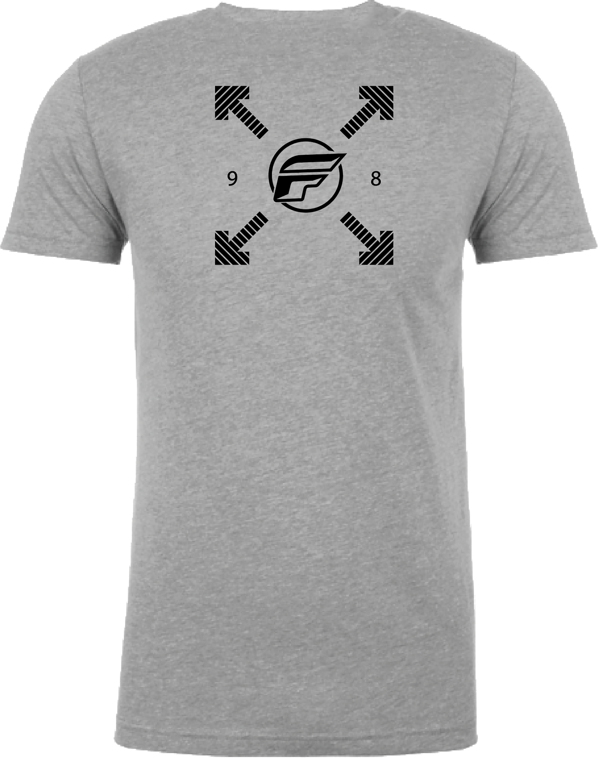 Fly Lost Tee Dark Grey Heather Sm