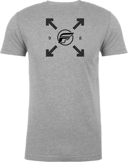Fly Lost Tee Dark Grey Heather Sm