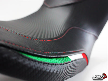LUIMOTO (Team Italia) Rider Seat Cover for the DUCATI MULTISTRADA 1200 (10-11)