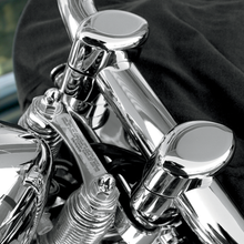 DRAG SPECIALTIES Big Buffalo 1-1/2" Springer Handlebar Riser Kit - Chrome 0602-0418