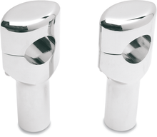 DRAG SPECIALTIES Big Buffalo Handlebar Risers - 4" - Chrome 0602-0468
