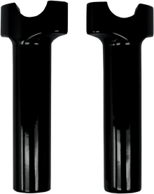 DRAG SPECIALTIES Buffalo Billet Aluminum Handlebar Risers - 6" - Black 0602-0521