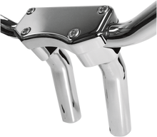 DRAG SPECIALTIES Handlebar Riser & Top Clamp Kit - 5-1/2" - Buffalo - Chrome 0602-0590