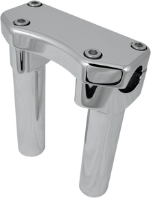 DRAG SPECIALTIES Handlebar Riser & Top Clamp Kit - 6" - Buffalo - Chrome 0602-0592