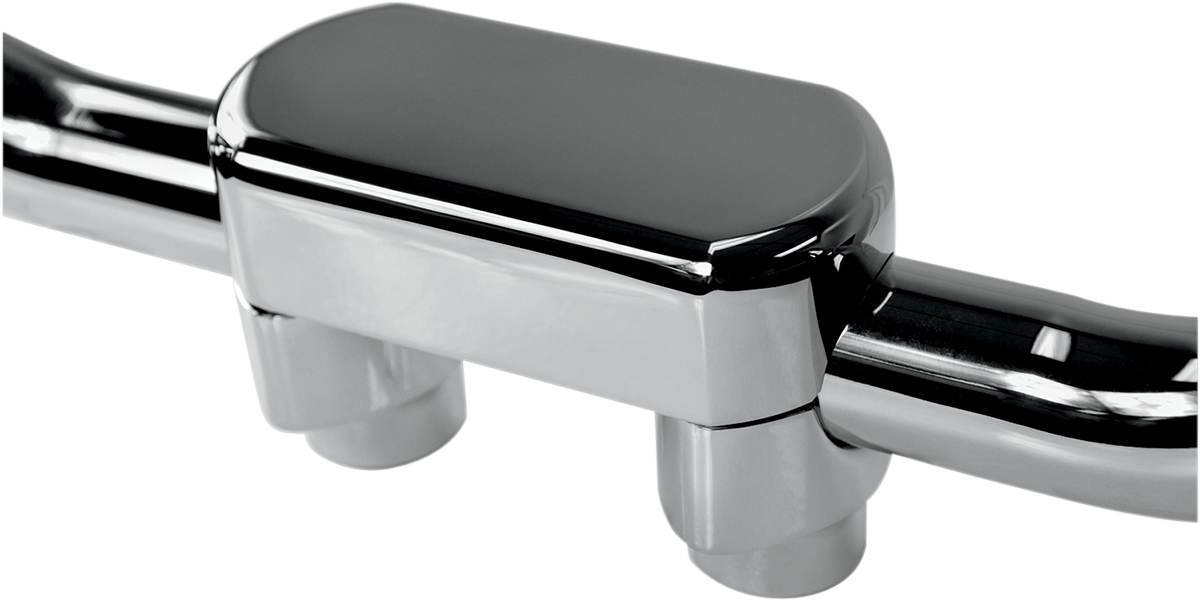 DRAG SPECIALTIES Handlebar Riser & Top Clamp Kit - 1-1/2" - Big Buffalo - Chrome 0602-0600