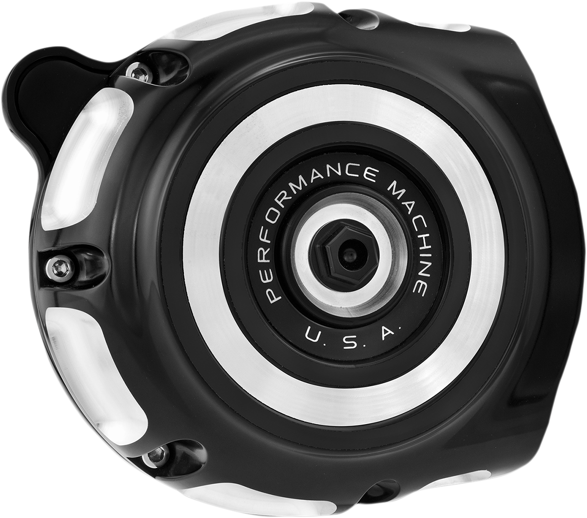 PERFORMANCE MACHINE (PM) Vintage Air Cleaner - Contrast Cut™ 0206-2132-BM