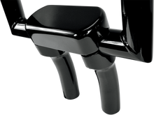 DRAG SPECIALTIES Handlebar Riser & Top Clamp Kit - 5-1/2" - Big Buffalo - Black 0602-0607