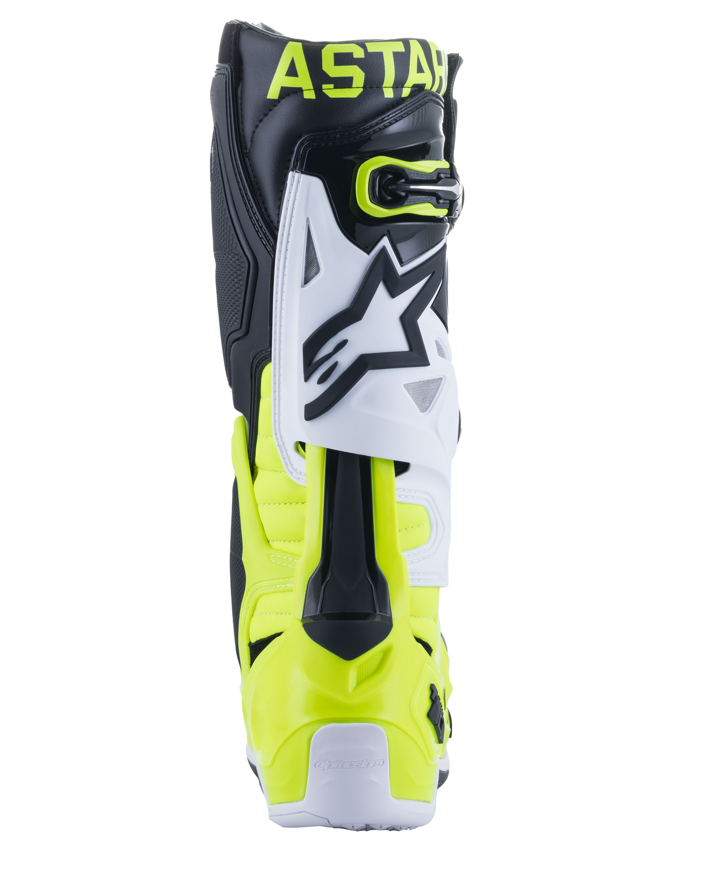 Tech 10 Boot Le Ams21 Black/Yellow Flou/White Sz 10