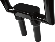 DRAG SPECIALTIES Handlebar Riser & Top Clamp Kit - 6" - Big Buffalo - Black 0602-0609