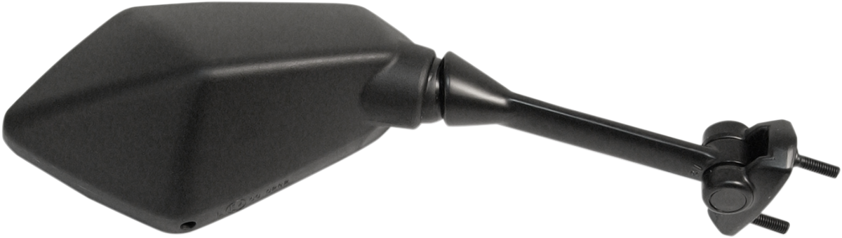 EMGO Mirror - Side View - Polygon - Black - Right 20-49291