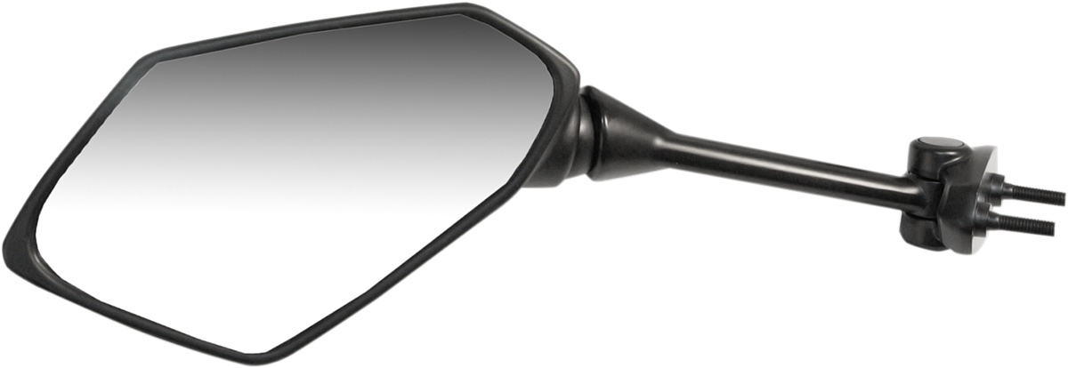 EMGO Mirror - Side View - Polygon - Black - Left 20-49292