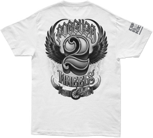 Two Wheels Tee White Xl