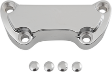 DRAG SPECIALTIES Handlebar Clamp - Scalloped 03-0107SPC