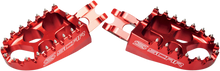 SCAR RACING Evolution Foot Pegs - Red - Honda/Kawasaki S3515R