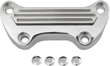 DRAG SPECIALTIES Handlebar Clamp - Finned 03-0106