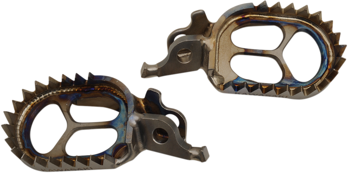 SCAR RACING Titanium Foot Pegs - Kawasaki KX S3516