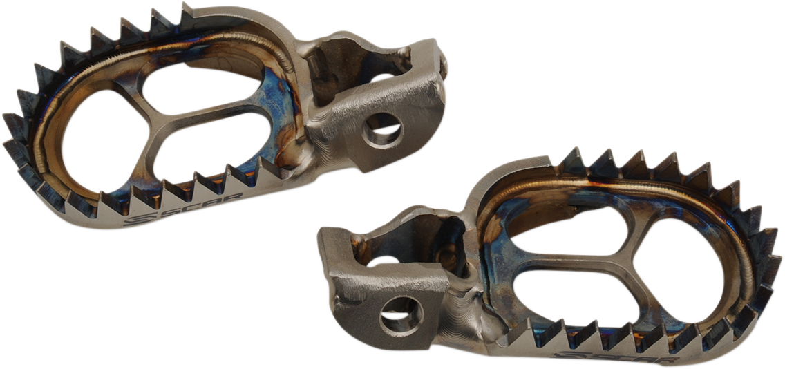 SCAR RACING Titanium Foot Pegs - KTM/Husqvarna/Gas Gas S5517