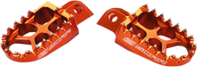 SCAR RACING Evolution Foot Pegs - Orange - Husqvarna/KTM/Gas Gas S5511OR