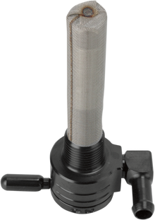 GOLAN PRODUCTS "Click-Slick" Fuel Petcock - Backward - Black - 3/8" NPT 75-516B-BLK