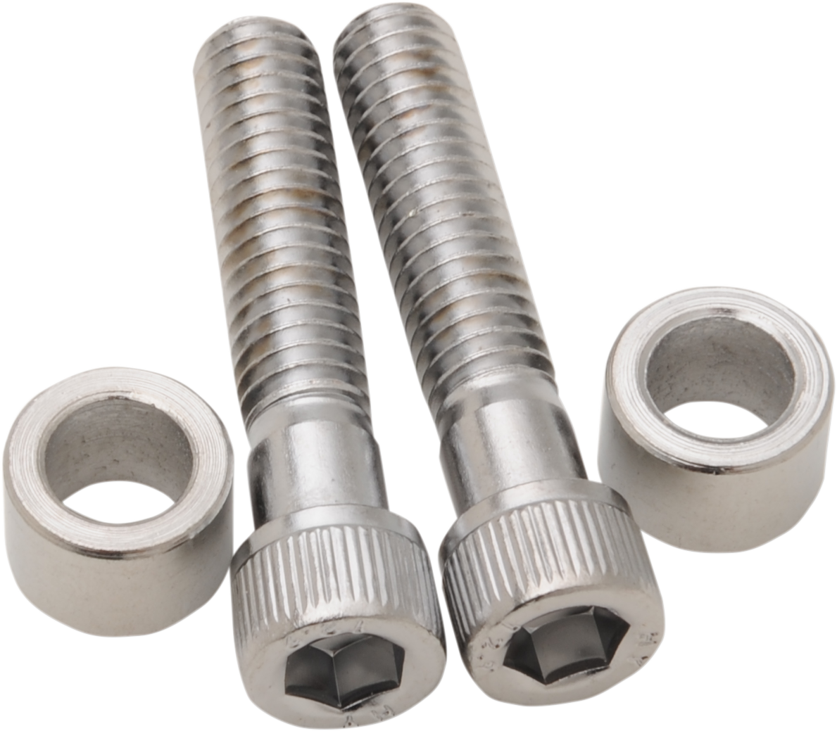DRAG SPECIALTIES Handlebar Clamp Screws with Spacers 77535H