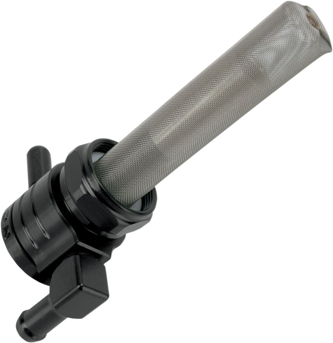 GOLAN PRODUCTS "Click-Slick" Fuel Petcock - Downward - Black - 22mm 76-312D-BLK