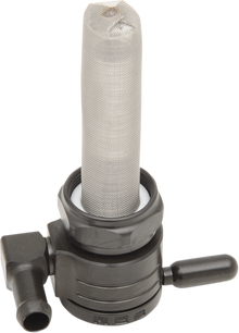 GOLAN PRODUCTS "Click-Slick" Fuel Petcock - Forward - Black - 22mm 76-312F-BLK