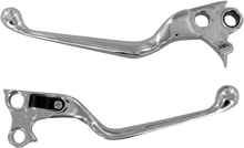 DRAG SPECIALTIES Wide Blade Lever Set - Chrome H07-0574
