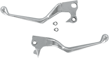 DRAG SPECIALTIES Wide Blade Lever Set - Chrome H07-0575