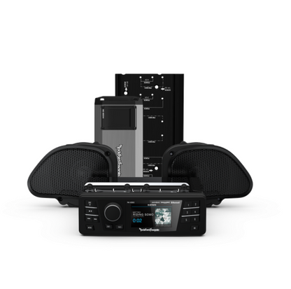 Rockford Fosgate 1998-2013 Harley-Davidson Road Glide PMX Stage 2 Audio Kit