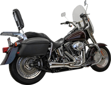 BASSANI XHAUST 2-into-1 Ripper Exhaust System - Short - Chrome - Twin Cam Softails 1S6C