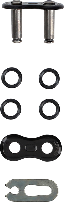 EK 520 RV3D - Connecting Link - Semi Press - Black 520RV3D-SKJK