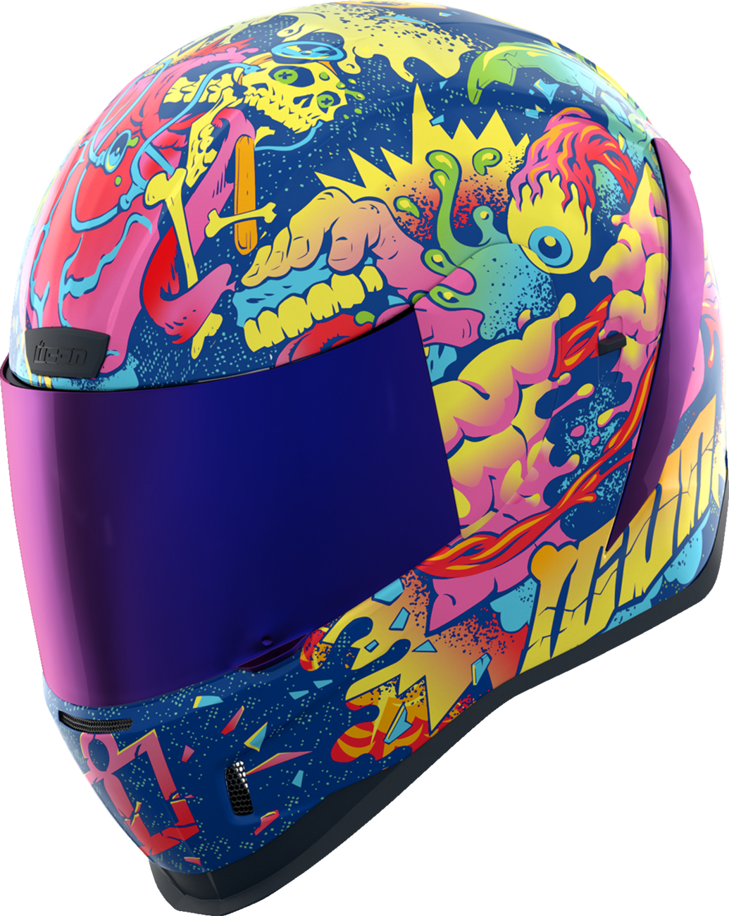 ICON Airform™ Helmet - Scatterbrain - MIPS® - Purple - 2XL 0101-17921