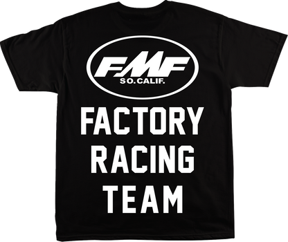 FMF Team FMF T-Shirt - Black - XL SP25118910BLKXL