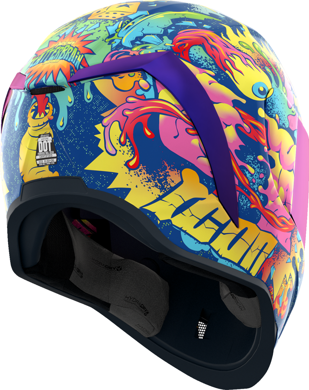 ICON Airform™ Helmet - Scatterbrain - MIPS® - Purple - Large 0101-17919