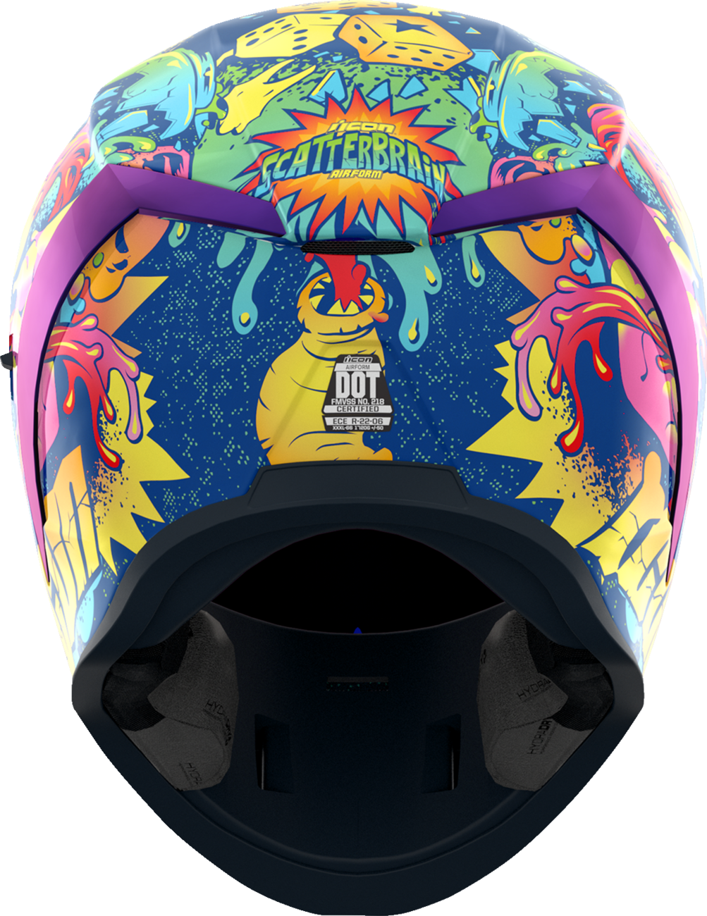 ICON Airform™ Helmet - Scatterbrain - MIPS® - Purple - 2XL 0101-17921