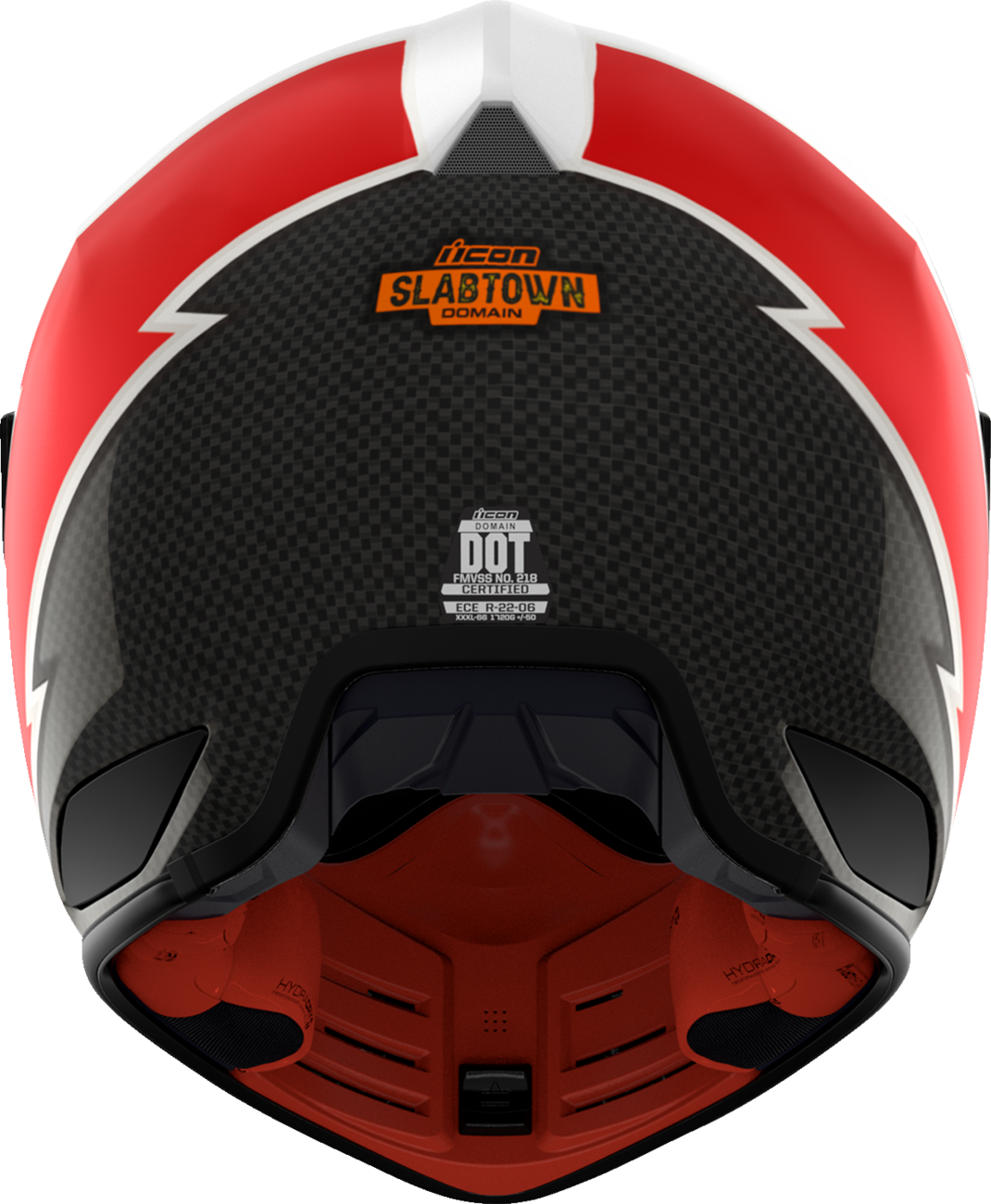 ICON Domain™ Helmet - Slabtown - White - 2XL 0101-17883