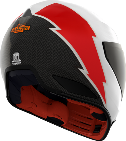 ICON Domain™ Helmet - Slabtown - White - Medium 0101-17880