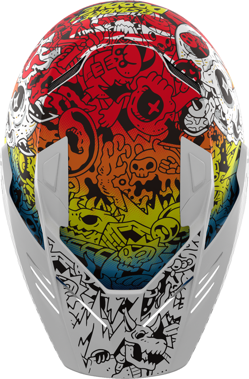 ICON Elsinore™ Helmet - Doodle 3 - White - XS 0104-3437