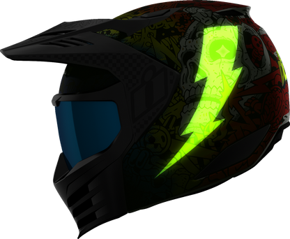 ICON Elsinore™ Helmet - Doodle 3 - White - XS 0104-3437