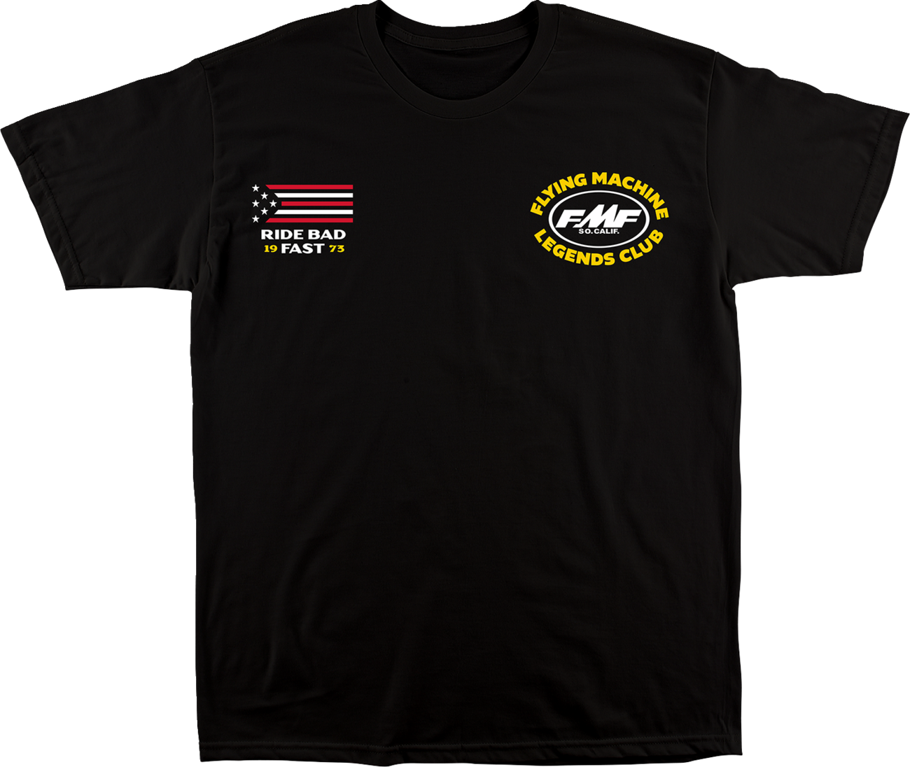 FMF Legacy T-Shirt - Black - Small SP25118905BLKSM