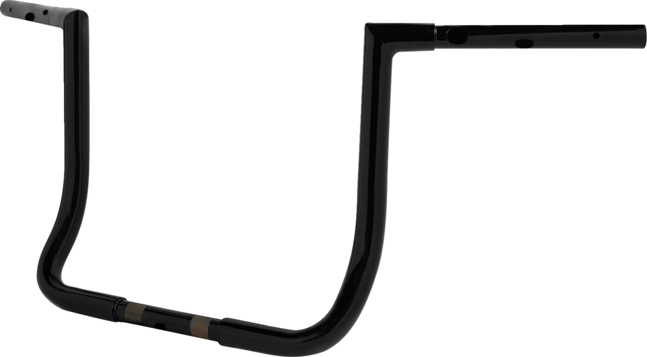LA CHOPPERS Pre-Wired Twin Peaks Handlebar - 1-1/4" x 14" - Black LA-7367-14BW