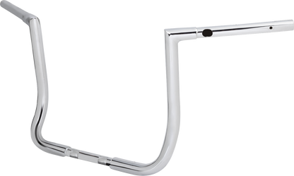 LA CHOPPERS Pre-Wired Twin Peaks Handlebar - 1-1/4" x 14" - Chrome LA-7367-14W