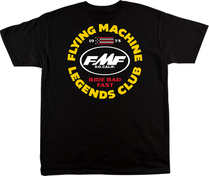 FMF Legacy T-Shirt - Black - Small SP25118905BLKSM