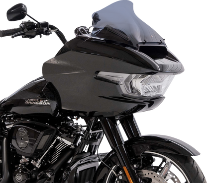 KLOCK WERKS Sport Flare™ Windshield - 11" - Dark Smoke - FLTRX KWW-01-0735-DS