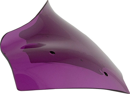 KLOCK WERKS Kolor Flare™ Sport Windshield - 8" - Purple - FLTRX KWW-01-0760