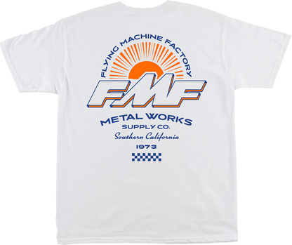 FMF Brighter Days T-Shirt - White - Medium SP25118907WHTMD