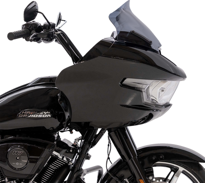 KLOCK WERKS Sport Flare™ Windshield - 11" - Dark Smoke - FLTRX KWW-01-0735-DS